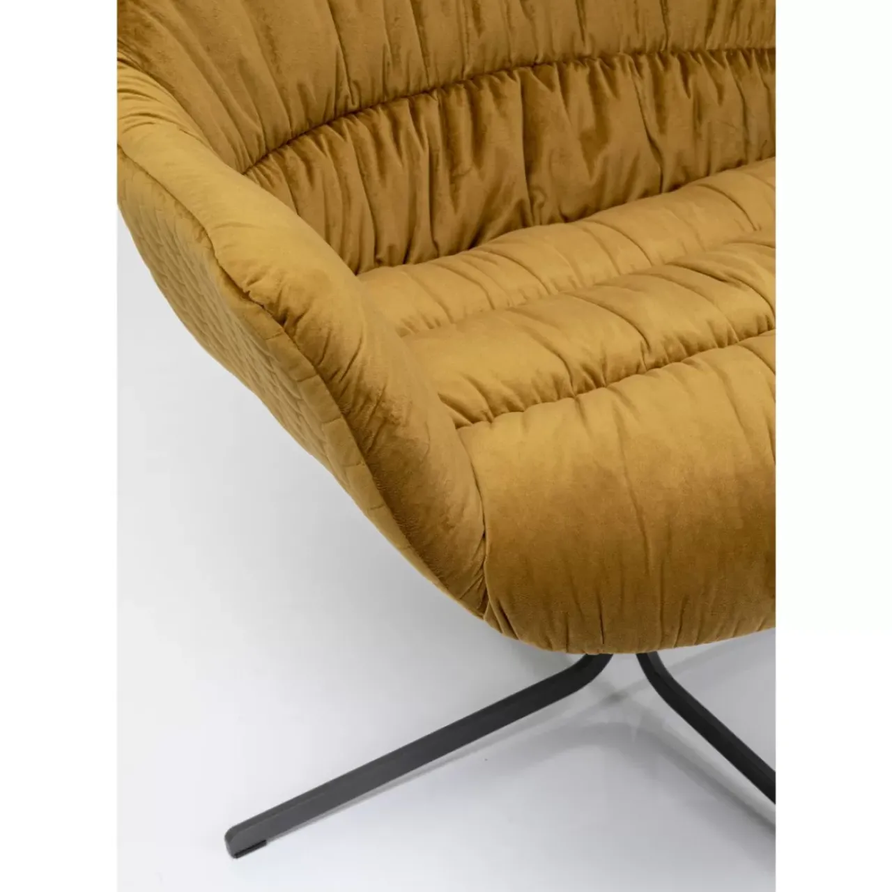 Sessel|KARE Design Drehsessel Bristol Gelb