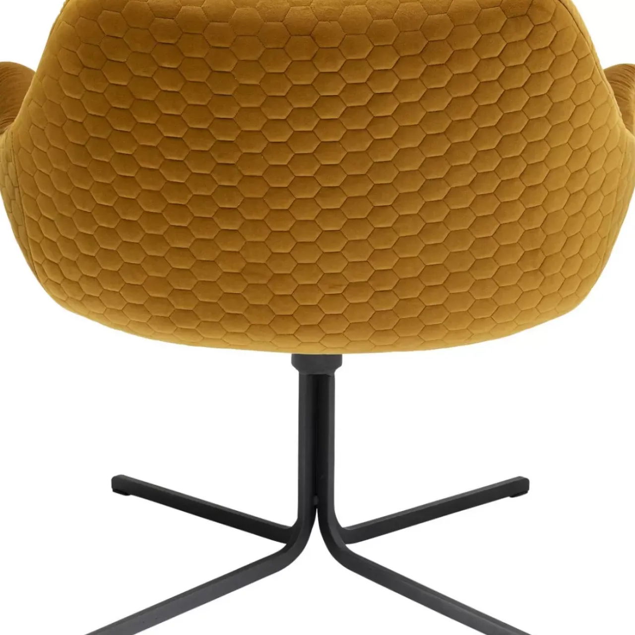 Sessel|KARE Design Drehsessel Bristol Gelb