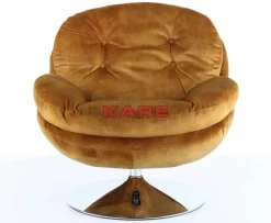 Sessel|KARE Design Drehsessel Cosy Amber