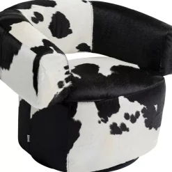 Sessel|KARE Design Drehsessel Maye Cow