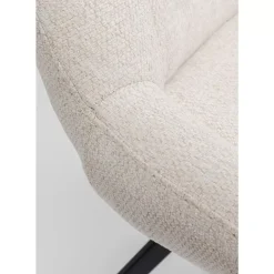 Stühle|KARE Design Drehstuhl Baron Creme