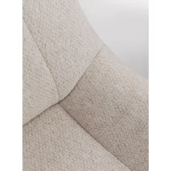 Stühle|KARE Design Drehstuhl Baron Creme