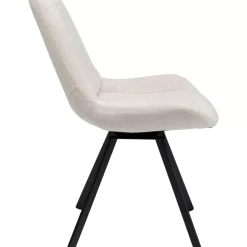 Stühle|KARE Design Drehstuhl Baron Creme