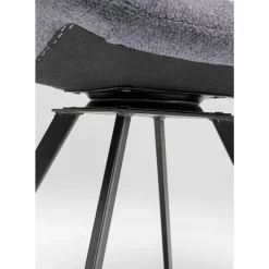 Stühle|KARE Design Drehstuhl Baron Grau