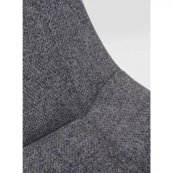 Stühle|KARE Design Drehstuhl Baron Grau