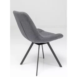Stühle|KARE Design Drehstuhl Baron Grau