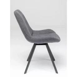 Stühle|KARE Design Drehstuhl Baron Grau