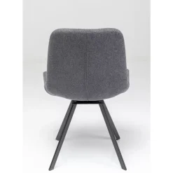 Stühle|KARE Design Drehstuhl Baron Grau