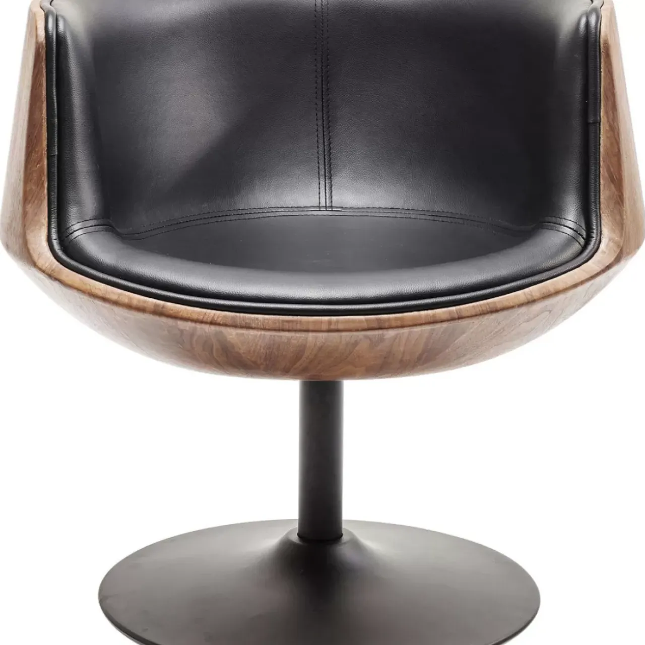 Stühle|KARE Design Drehstuhl Club Walnut