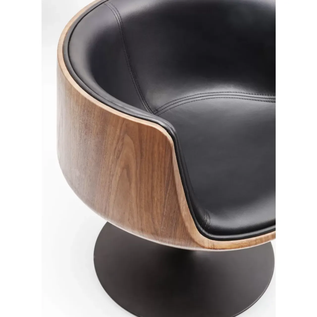 Stühle|KARE Design Drehstuhl Club Walnut