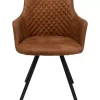 Stühle|KARE Design Drehstuhl Coco Braun