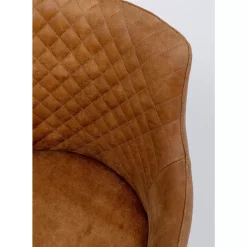Stühle|KARE Design Drehstuhl Coco Braun