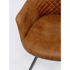 Stühle|KARE Design Drehstuhl Coco Braun