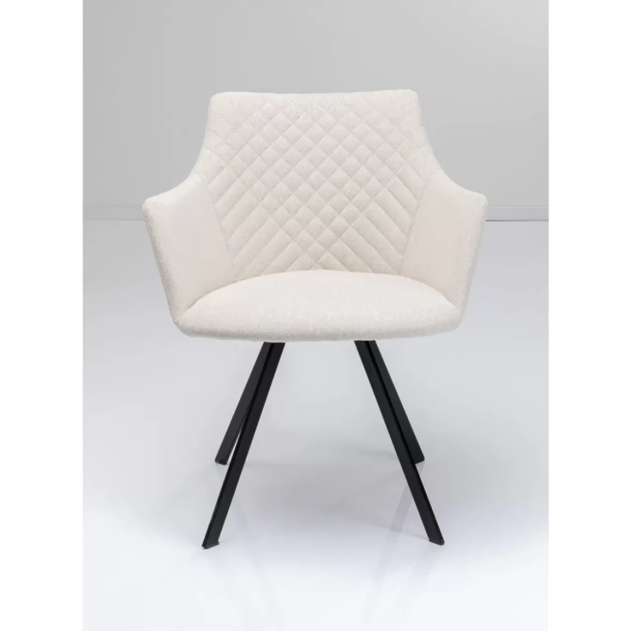 Stühle|KARE Design Drehstuhl Coco Creme