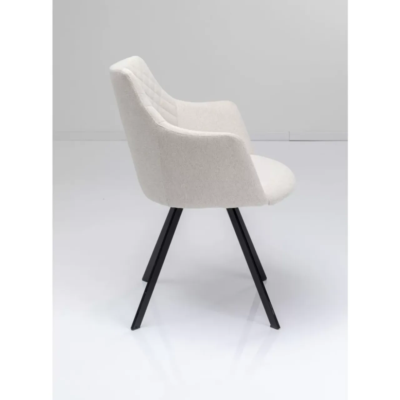 Stühle|KARE Design Drehstuhl Coco Creme