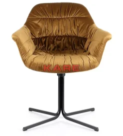 Stühle|KARE Design Drehstuhl Colmar Gelb