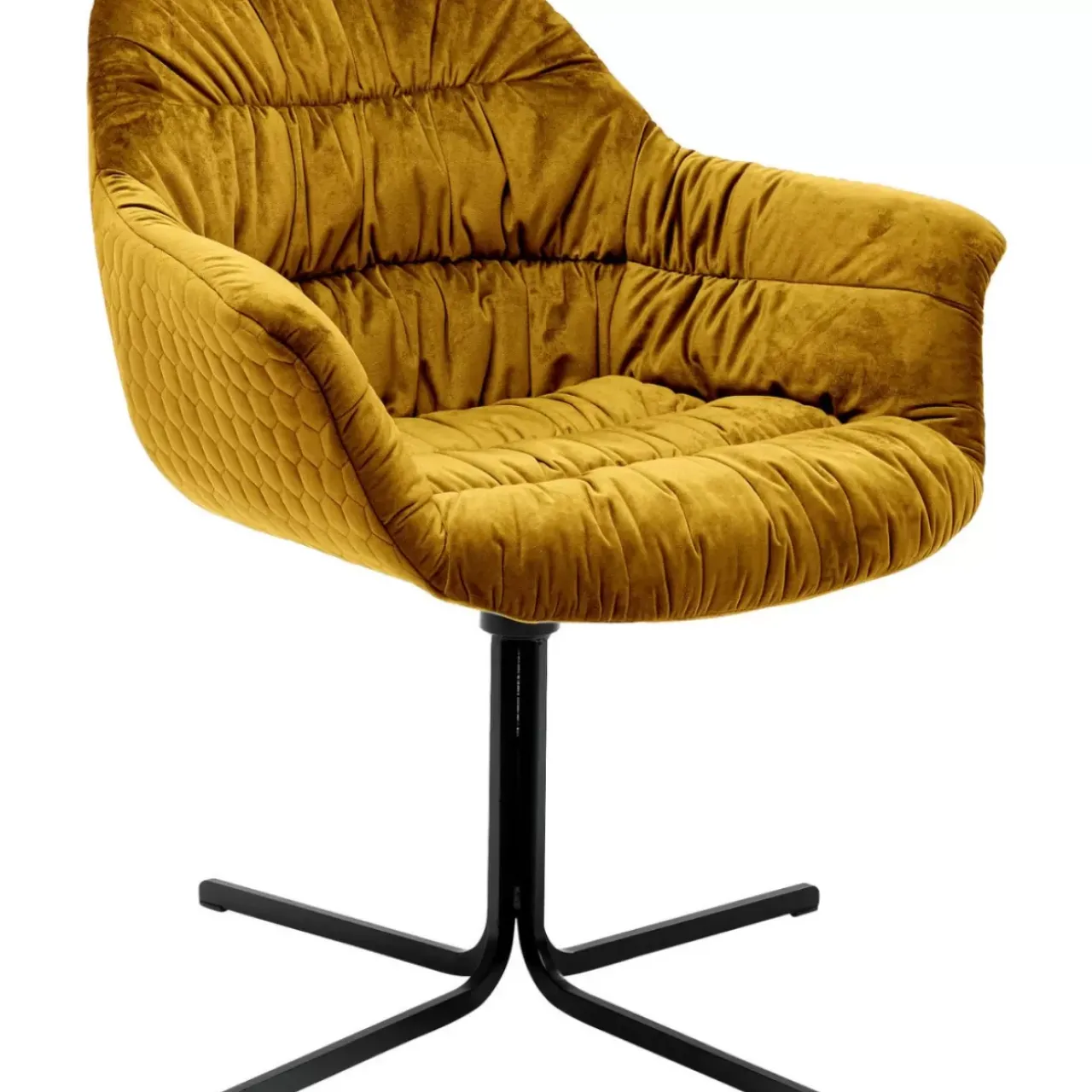 Stühle|KARE Design Drehstuhl Colmar Gelb