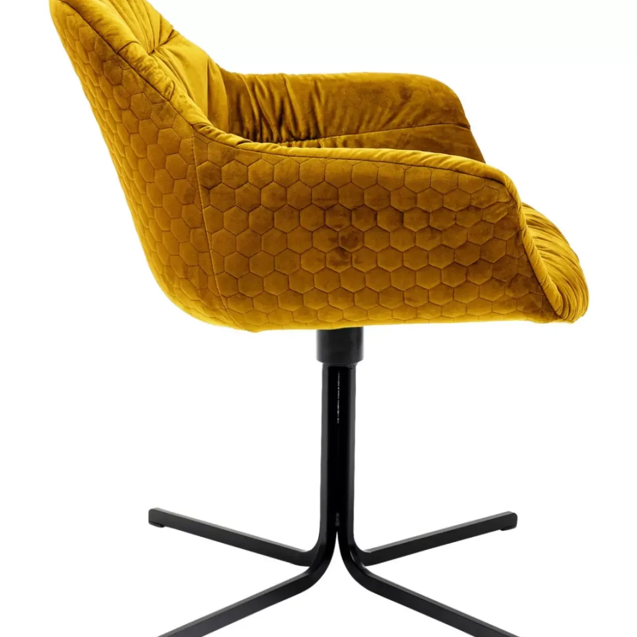 Stühle|KARE Design Drehstuhl Colmar Gelb