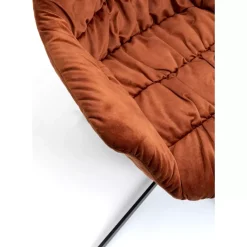 Stühle|KARE Design Drehstuhl Colmar Rostrot