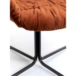 Stühle|KARE Design Drehstuhl Colmar Rostrot