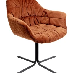 Stühle|KARE Design Drehstuhl Colmar Rostrot