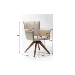 Stühle|KARE Design Drehstuhl Foxy