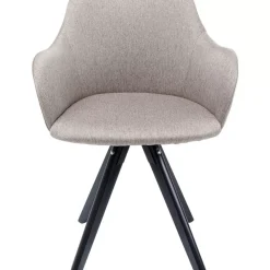 Stühle|KARE Design Drehstuhl Lady Loco Taupe