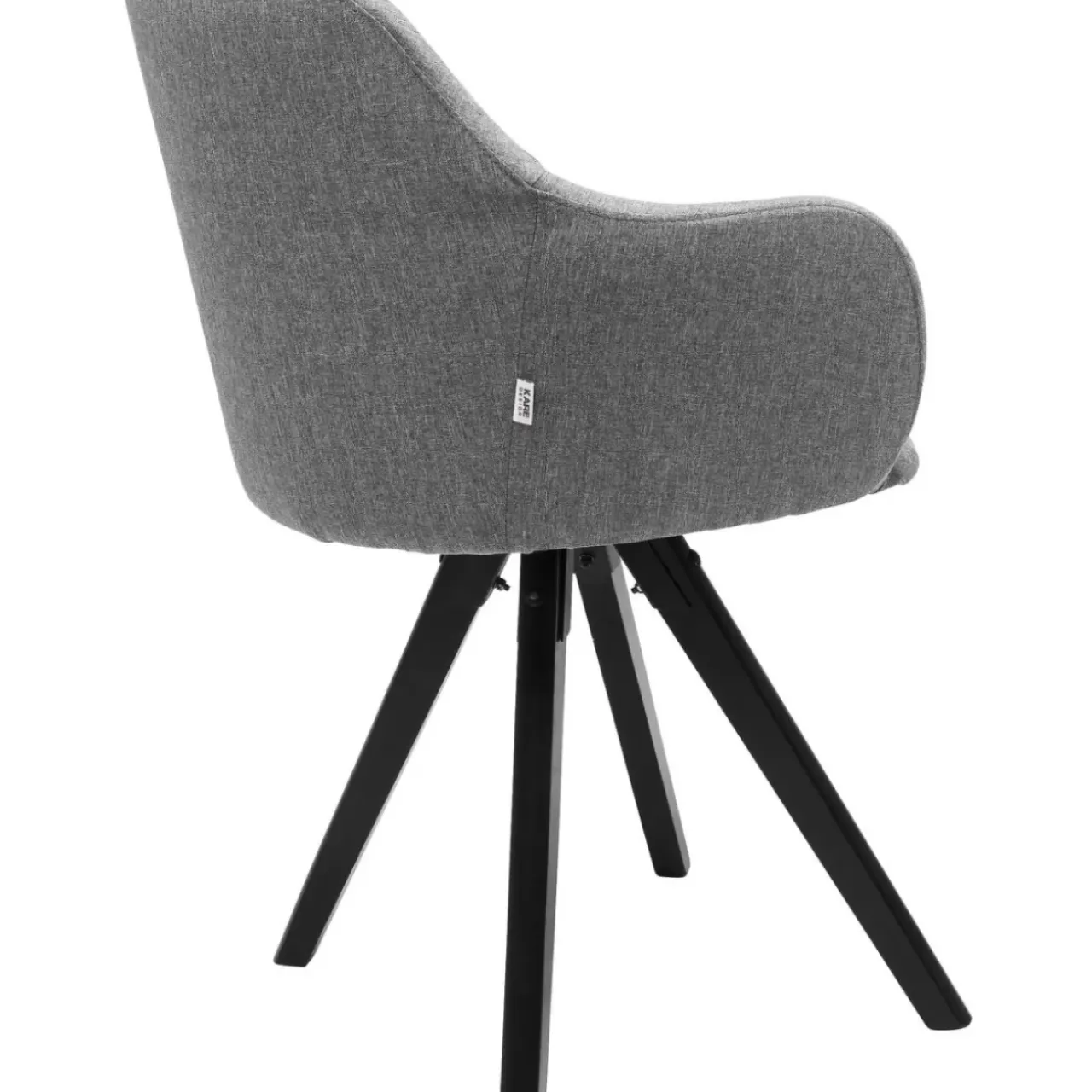 Stühle|KARE Design Drehstuhl Madame Grau