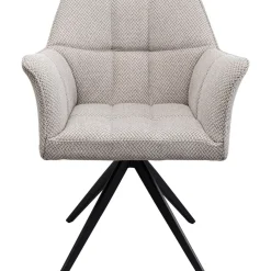 Stühle|KARE Design Drehstuhl Thinktank Grau