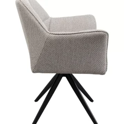 Stühle|KARE Design Drehstuhl Thinktank Grau
