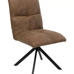 Stühle|KARE Design Drehstuhl Toronto Braun