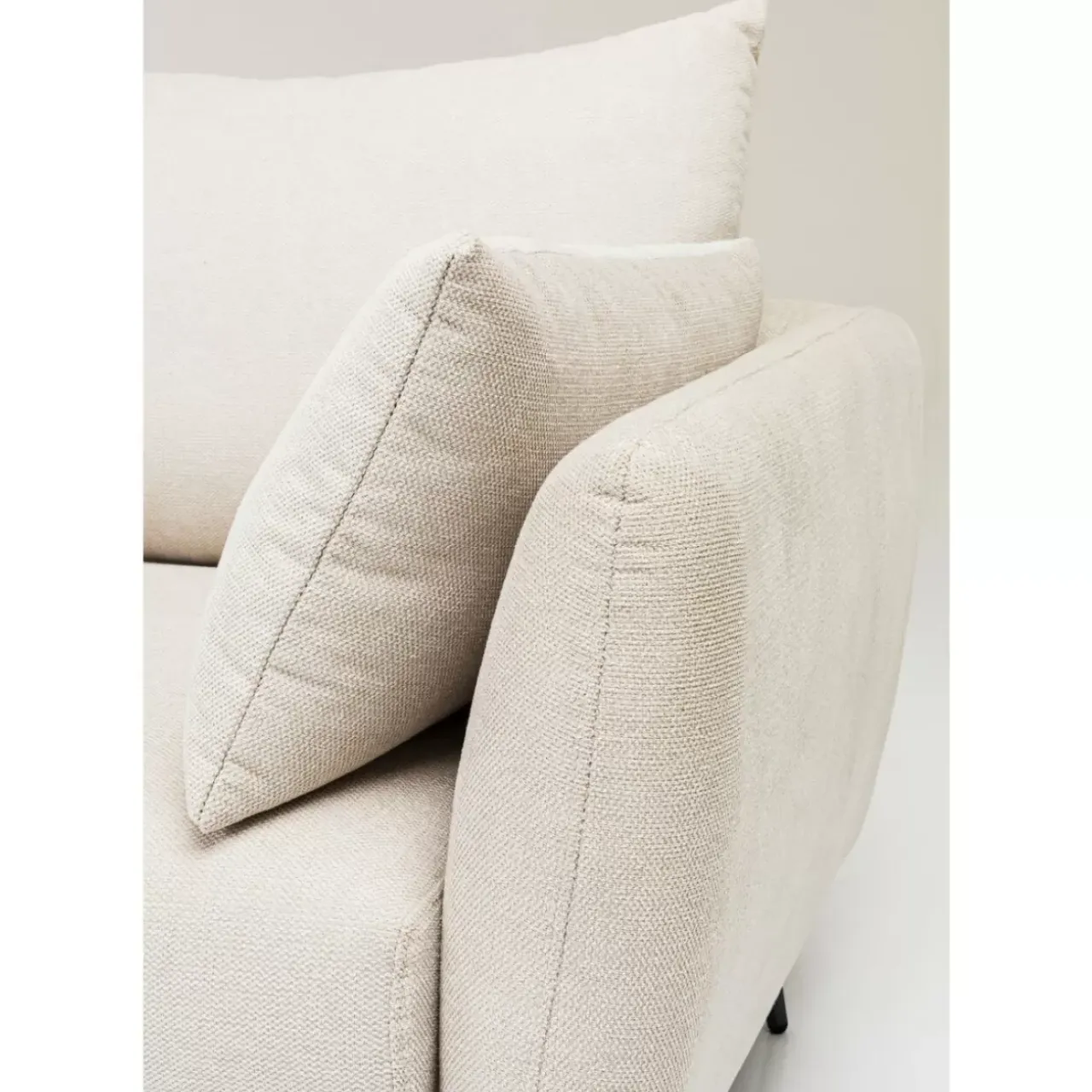 Sofas & Couches|KARE Design Ecksofa Amalfi Links Creme 275Cm
