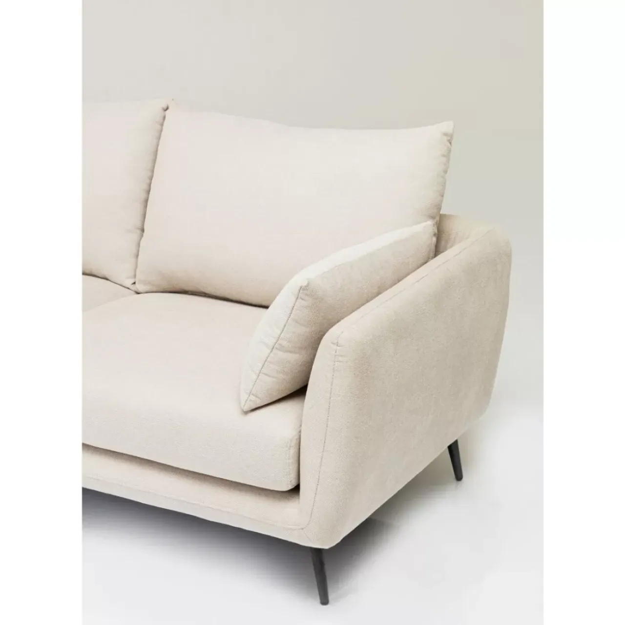 Sofas & Couches|KARE Design Ecksofa Amalfi Links Creme 275Cm