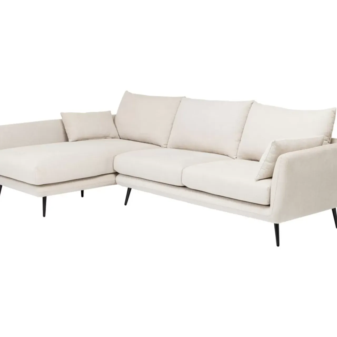Sofas & Couches|KARE Design Ecksofa Amalfi Links Creme 275Cm