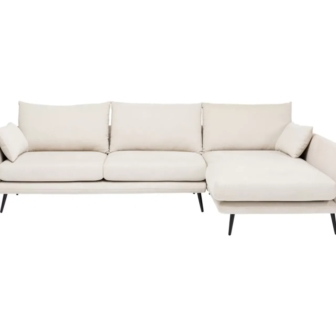Sofas & Couches|KARE Design Ecksofa Amalfi Rechts Creme 275Cm