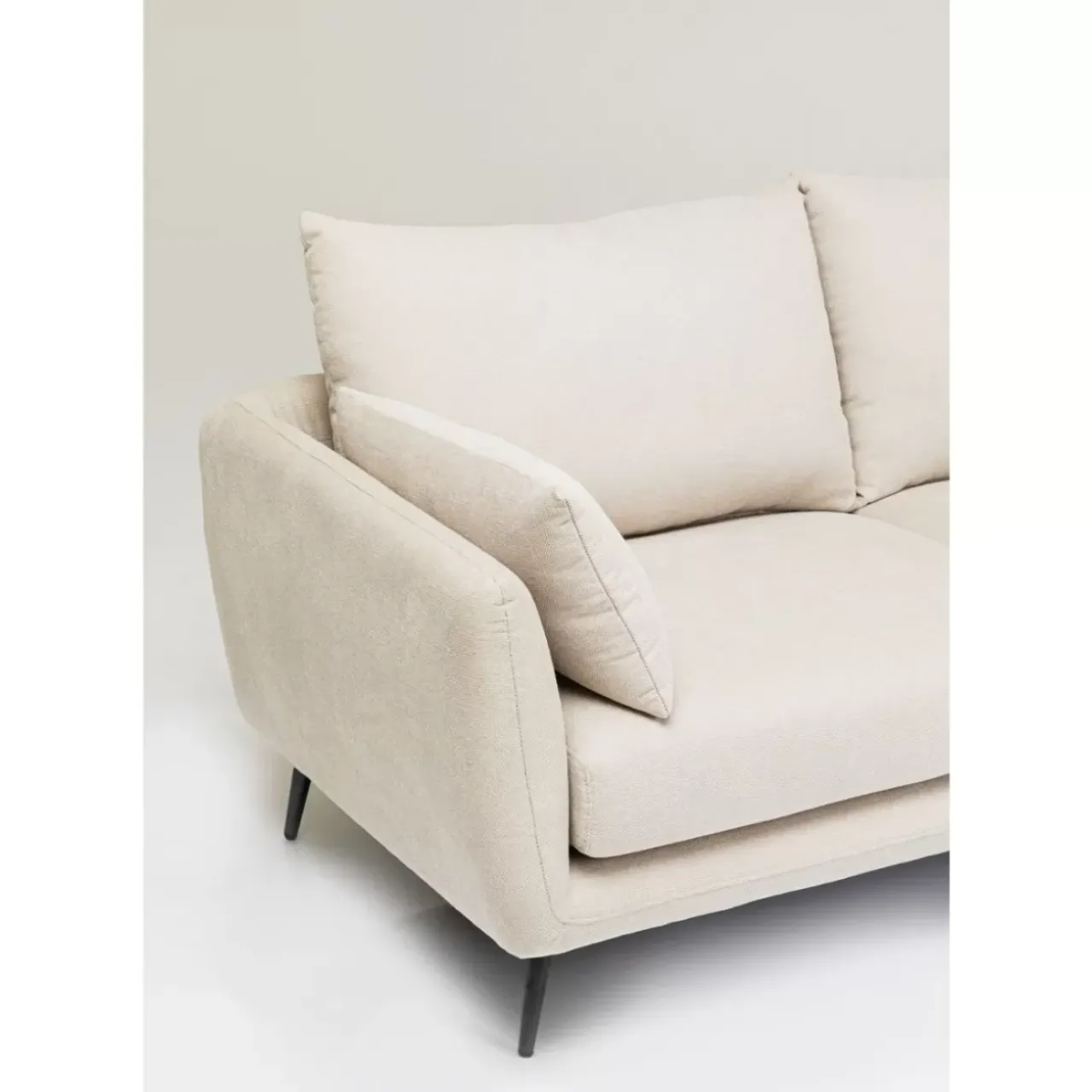 Sofas & Couches|KARE Design Ecksofa Amalfi Rechts Creme 275Cm