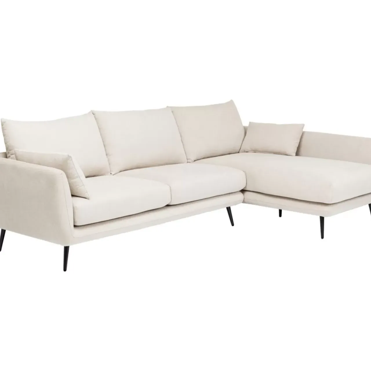 Sofas & Couches|KARE Design Ecksofa Amalfi Rechts Creme 275Cm