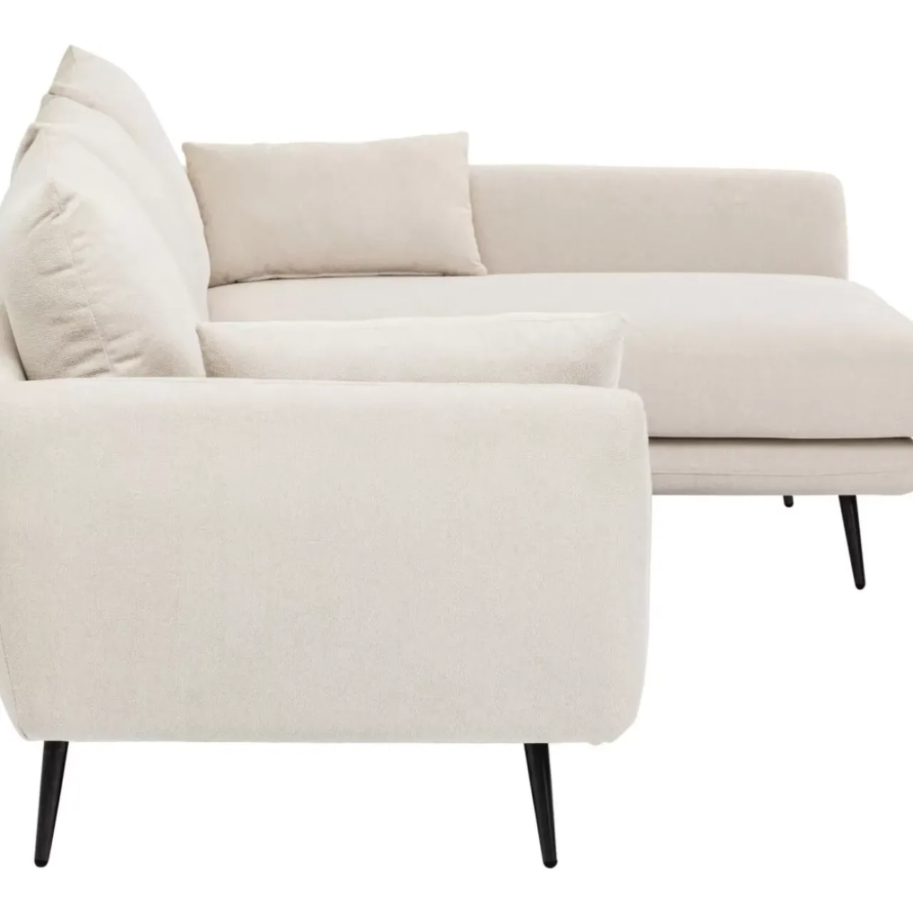 Sofas & Couches|KARE Design Ecksofa Amalfi Rechts Creme 275Cm