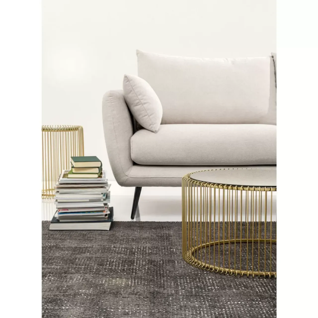 Sofas & Couches|KARE Design Ecksofa Amalfi Rechts Creme 275Cm
