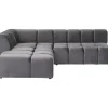 Sofas & Couches|KARE Design Ecksofa Belami Grau Links