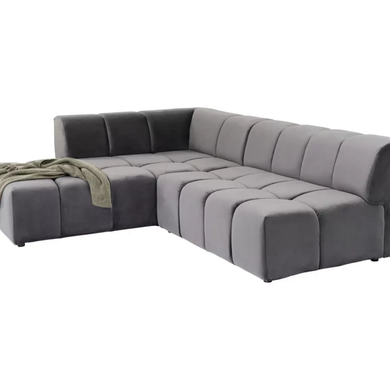 Sofas & Couches|KARE Design Ecksofa Belami Grau Links