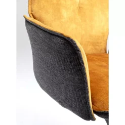 Stühle|KARE Design Freischwinger Brego Senf