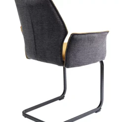 Stühle|KARE Design Freischwinger Brego Senf