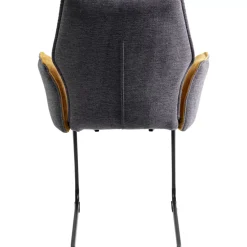 Stühle|KARE Design Freischwinger Brego Senf