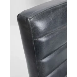 Stühle|KARE Design Freischwinger Lola Leder Grau