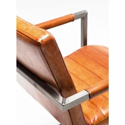 Stühle|KARE Design Freischwinger Riffle Buffalo Brown
