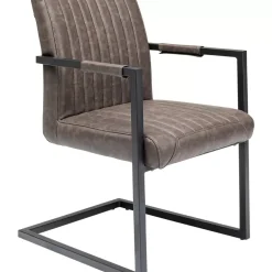 Stühle|KARE Design Freischwinger Thamos Braun