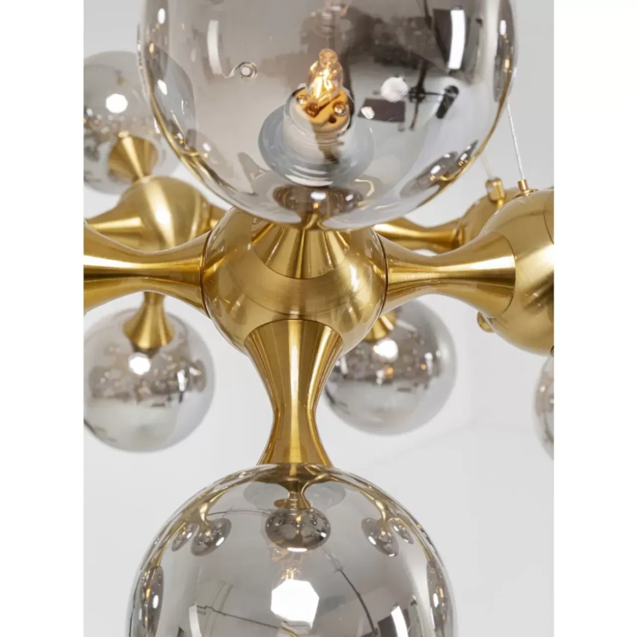Hängeleuchten|KARE Design Hangeleuchte Atomic Balls Brass O74Cm