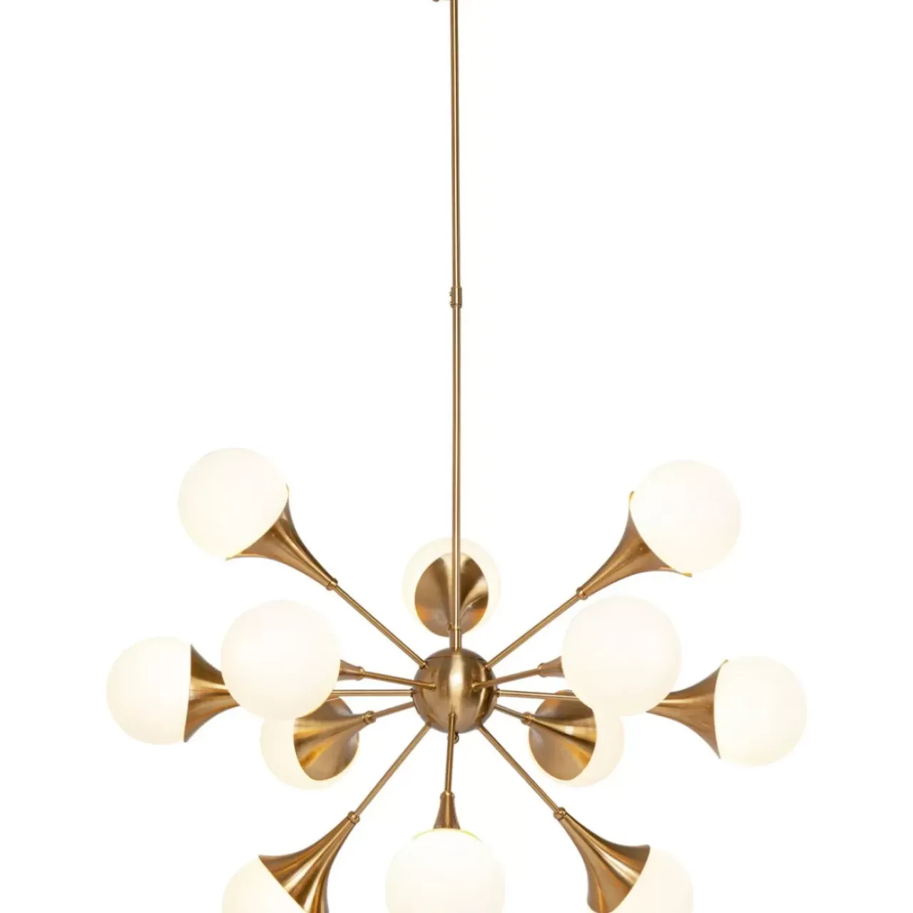 Hängeleuchten|KARE Design Hangeleuchte Bulb Fiction 12 Brass O102Cm