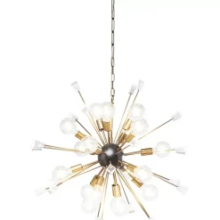 Hängeleuchten|KARE Design Hangeleuchte Crystal Bomb Brass O93Cm
